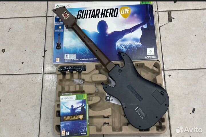 Гитара Guitar Hero live Xbox 360