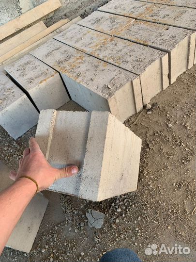 Пеплоблок / Евро 39х19х19