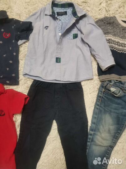 Пакет вещей на мальчика с 1 года до 2 лет