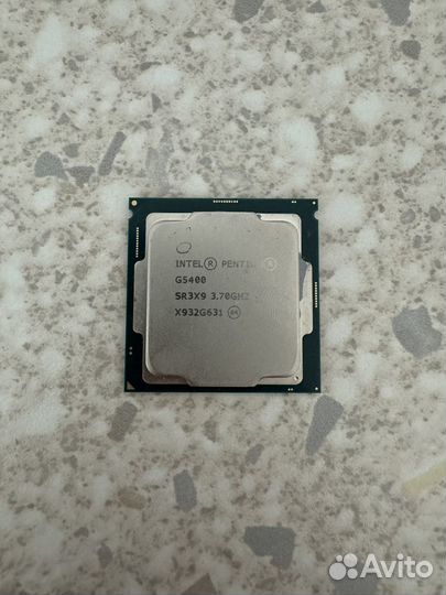 Процессор intel pentium g5400 3.70ghz