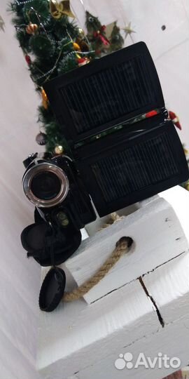 Видеокамера с солнечной батареей
