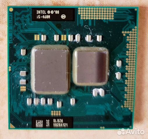 Процессор ноутбука intel i5-460m