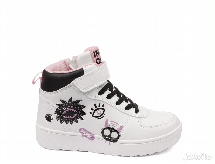 Кроссовки Indigo Kids (Белый, Девочка, 36 / 22.8 с