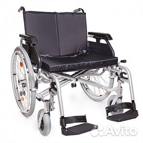Кресло-коляска для людей с большим весом до 165 кг
