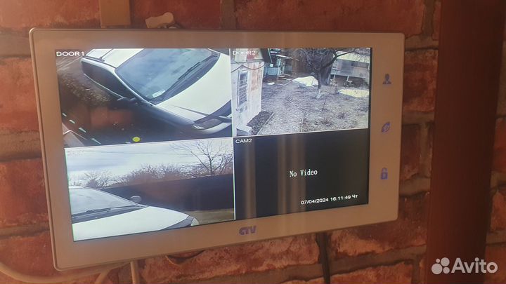 Видеодомофон квадратор slinex sl-10ipt CTV-M4102HD