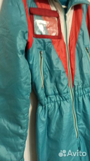 Винтажный лыжный комбинезон, женский, р, 36