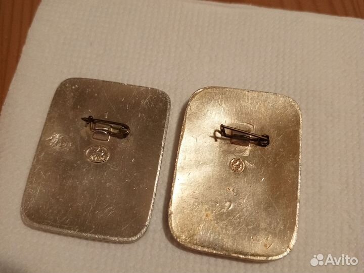 Брошки СССР эмаль