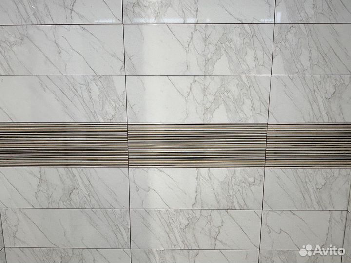 Керамическая плитка 75х25