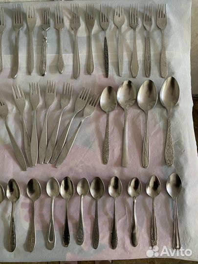 Ложки,вилки,ножи,разные