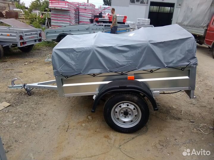 Прицеп легковой Титан 1,7 цинк борт 30