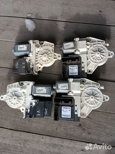 Моторчик стеклоподъёмника VW Tiguan Octavia A5