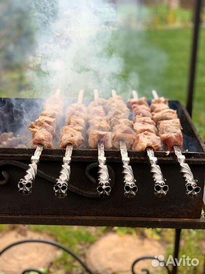 Шампуры кованые комплект 