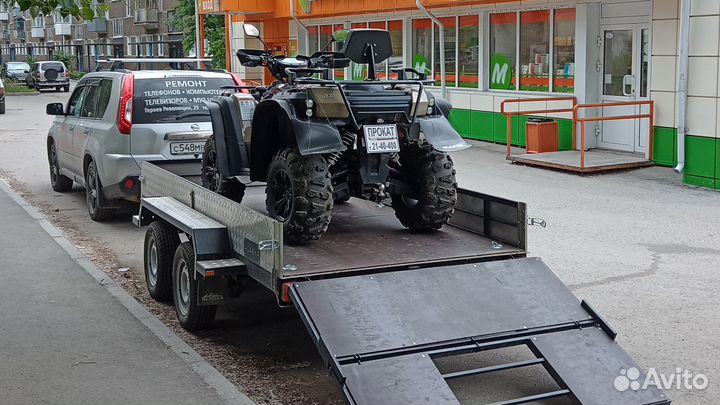 Перевозка квадроциклов, мотоциклов и снегоходов