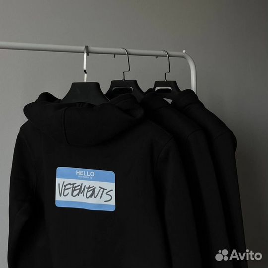 Зип худи vetements