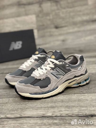 New balance 2002r grey сетка 41-42 мужские