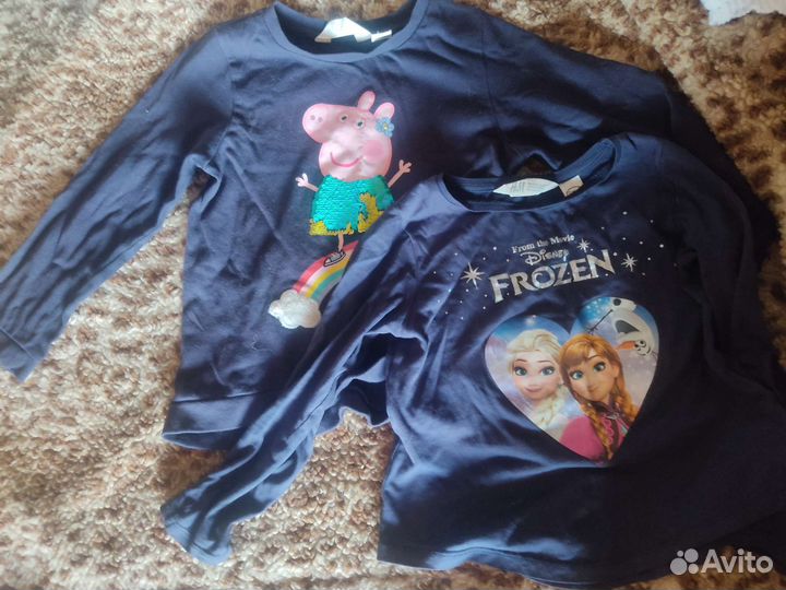 Вещи пакетом на девочку 116 122