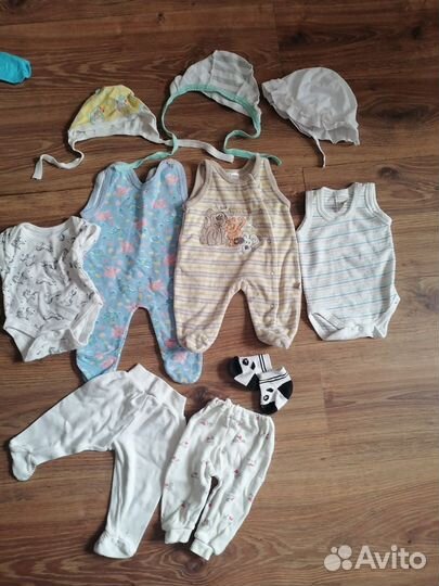 Детские вещи пакетом на девочку 56-62