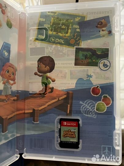 Animal crossing картридж для nintendo switch