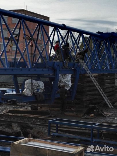 Кран козловой