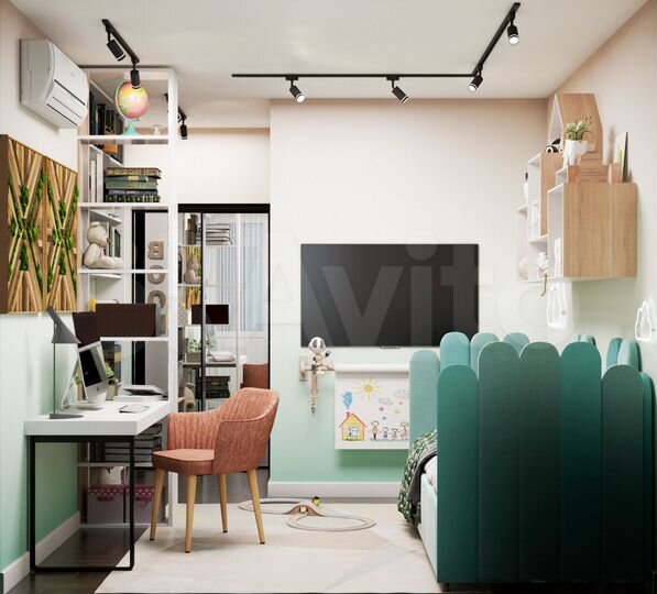 3-к. квартира, 82,4 м², 7/16 эт.