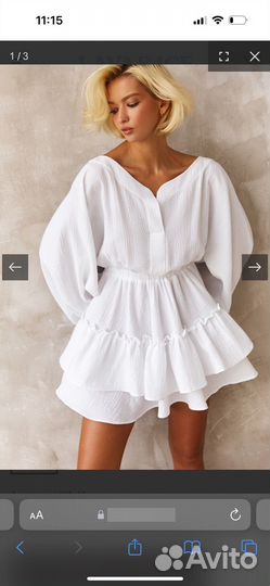 Платье из муслина