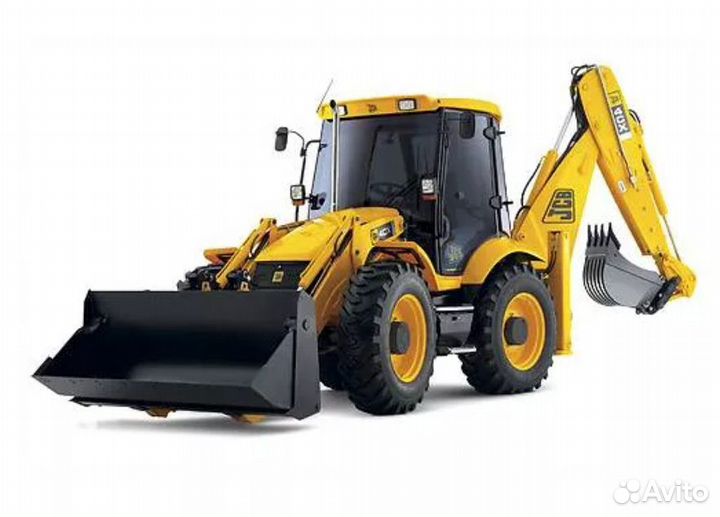 Услуги экскаватора-погрузчика JCB