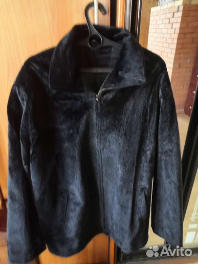 Шуба-пиджак+ кепка из нерпы