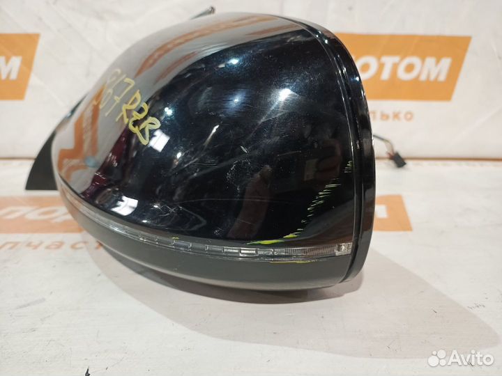 Зеркало лев. Audi Q7 4L рест. 2011 4L2857409BP