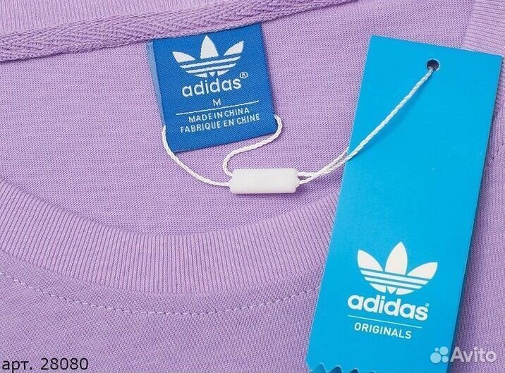 Футболка Adidas Фиолетовая