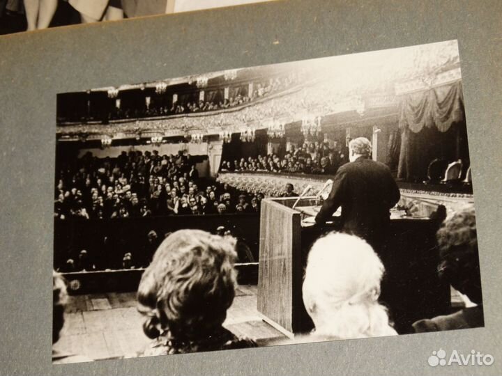 Фото СССР Уланова, Плисецкая лауреаты Ленинской