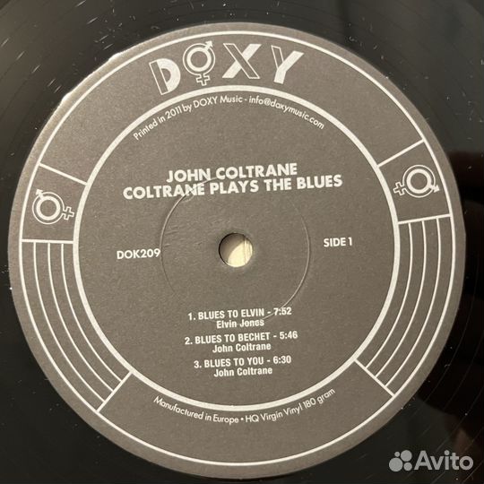 John Coltrane – Coltrane Plays The Blues (LP) 2011