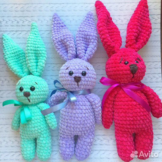 Вязаные игрушки на заказ