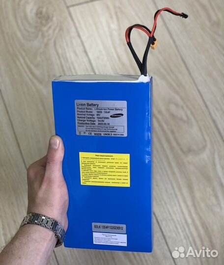 Аккумулятор (батарея) 48v-15ah доя Kugoo ES3