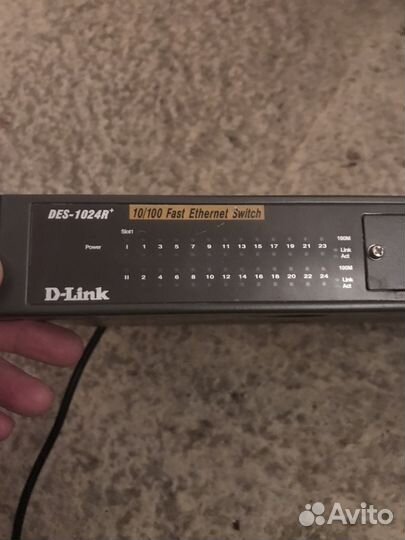 D-link des-1024r+