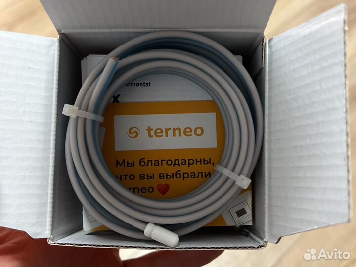 Терморегулятор Terneo SX Wi-Fi белый новый