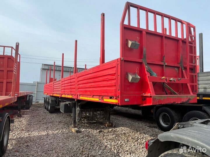 Полуприцеп лесовоз (сортиментовоз) НовосибАРЗ 981312, 2015