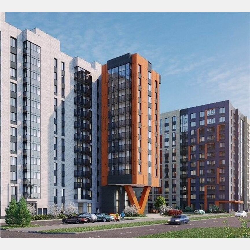 1-к. квартира, 32,3 м², 7/12 эт.