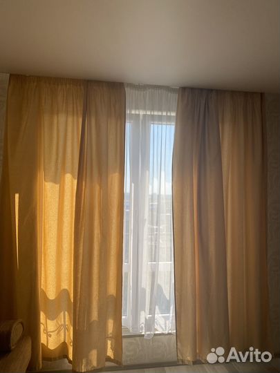 Шторы и тюль на ленте