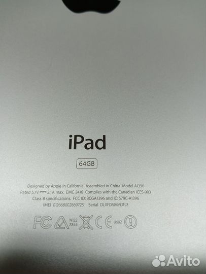Apple iPad2 64GB MC775RS/A, WiFi, Sim