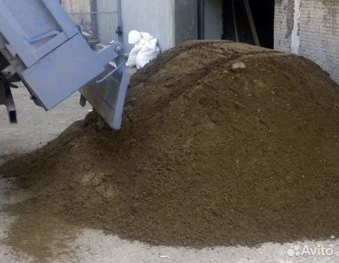 Песок для строительных работ
