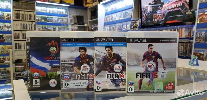 Игровой диск Playstation 3 Fifa 11-16г