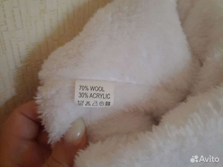 Шапка для девочки 4-6 лет зимняя