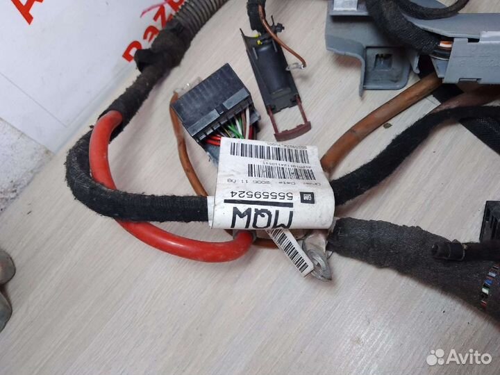 Проводка генератора стартера акб Opel Astra H