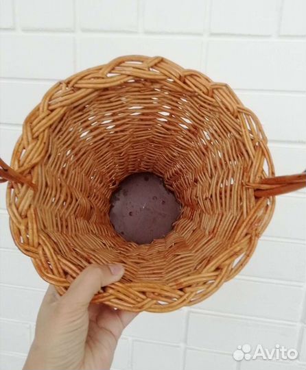 Корзина плетеная для подарков