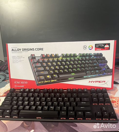 Клавиатура hyperx alloy origins core