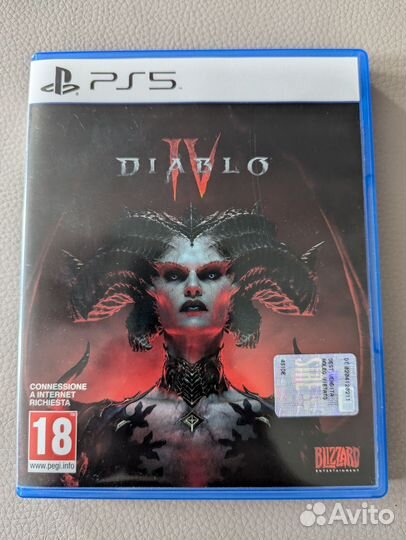 Diablo 4 ps5 диск русская версия