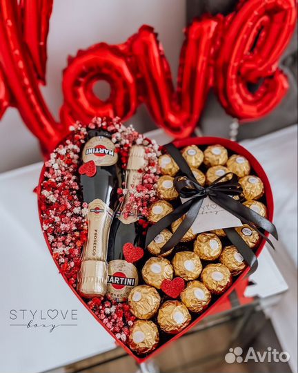 Подарочный набор/бокс на 14 февраля