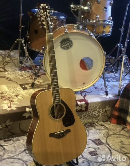Гитара акустическая 12-струнная Yamaha FG820 12