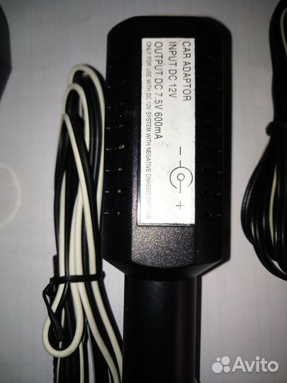 Зарядка от розетки или автоприкуривателя на 12-24V