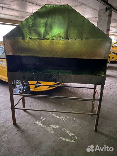 Кованые мангалы с крышей